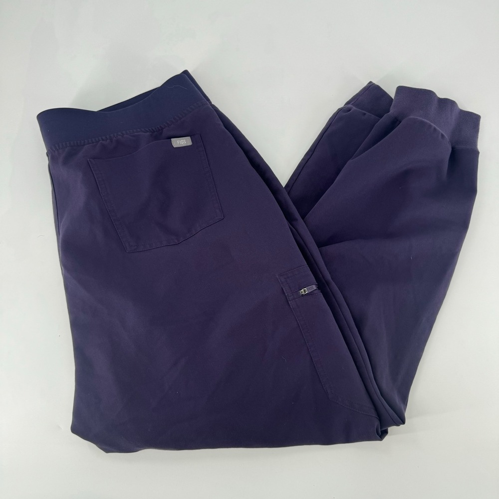 FIGS Technical Collection Zamora Jogger Scrub Pants Purple XXL W18SW2005